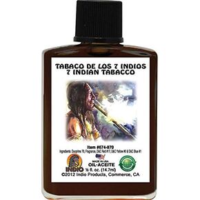 INDIO Oil- 7 Indian Tobacco 1/2oz