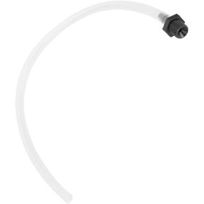 5 Pack Humidifier Connector Adapter Tube, Invacare Humidifier Cup Tubing Connector 12 Inches for Oxygen Concentrator and bubble humidifier bottles