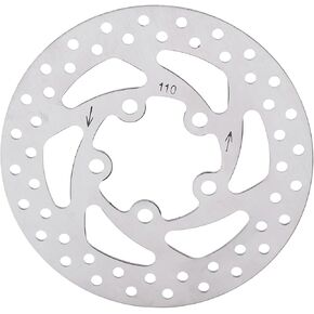 Alomejor Electric Scooter Brake Disc Stainless Steel Disc Brake Rotor 100mm Wide 5 Hole Brake Disc with 5 Screws for M365