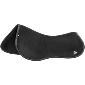 Acavallo Memory Foam Half Pad AC205 - Black, Medium