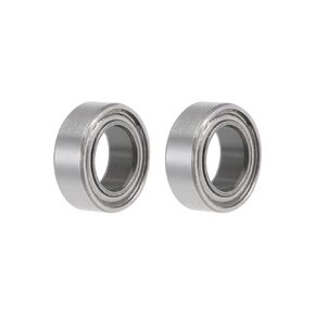 uxcell SMR74ZZ Deep Groove Ball Bearings 4mm x 7mm x 2.5mm Double Shielded Stainless Steel 2pcs