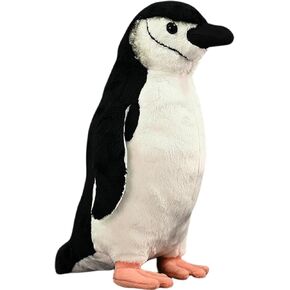 Large Chinstrap Penguin Plush, Penguin Stuffed Animal, Cute Doll Plushie Hug Pillow, Soft Halloween Toys for Birthday Girls 11''