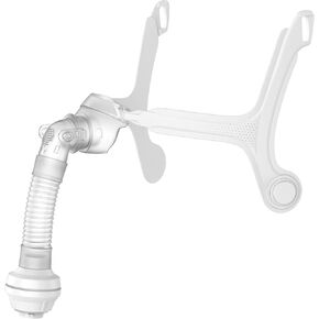 Replacement Tubing and Support Set for Airfit N20 to Airmini, Improved Exhaust Structure & Detachable Design, Lower Noise and Easier to Clean ，ItAll Supplies for CPAP Users