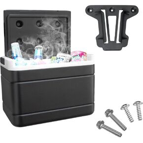 Golf Cart Cooler, Insulated Golf Cart Cooler with Mounting Bracket for Club Car Precedent Tempo and Onward OEM 102588101 103886801, Lightweight & Portable, Easy Installation