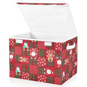 senya Flower Storage Baskets Collapsible Storage Bins with Lids, Vintage Rose Floral Storage Boxes Clothes Baskets for Organizing