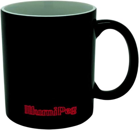 كوب قهوة من السيراميك متغير الحرارة من IllumiMug سعة 11 أونصة، هدية فريدة للرجال والنساء والأصدقاء والرئيس والمعلم والمنزل أو المكتب والحنين إلى الماضي in Kuwait