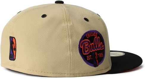 New Era Chicago Bulls 59FIFTY Established Side Patch Fitted Cap, Hat in Saudi Arabia