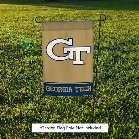 شعار Desert Cactus Georgia Tech Garden Flag Yellow Jackets GT Institute of Technology لافتة 100% بوليستر (تصميم B) in Saudi Arabia
