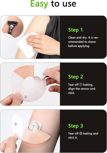 40 Packs Dexcom G7 Over Patches Waterproof - G7 Dexcom Over Patch, Adhesive Patches Pre-Cut Long Lasting for 10-14 Days, Not Included Dexcom G7 Sensor (Skin) in Saudi Arabia