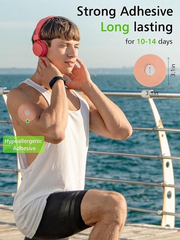 40 Packs Dexcom G7 Over Patches Waterproof - G7 Dexcom Over Patch, Adhesive Patches Pre-Cut Long Lasting for 10-14 Days, Not Included Dexcom G7 Sensor (Skin) in Saudi Arabia
