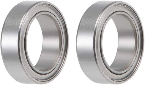 uxcell SMR74ZZ Deep Groove Ball Bearings 4mm x 7mm x 2.5mm Double Shielded Stainless Steel 2pcs in Saudi Arabia
