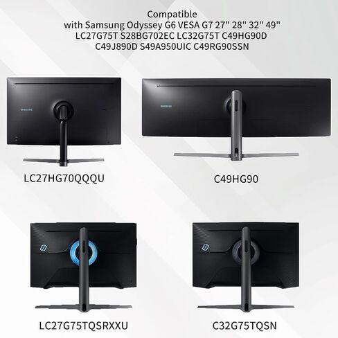 دعامة محول VESA للتثبيت على الحائط، متوافقة مع Samsung Odyssey G9 49 بوصة C49G97TSSN C49G95T S49AG952NN LC49G97TSSNXDC LS49AG952NNXZA in Kuwait