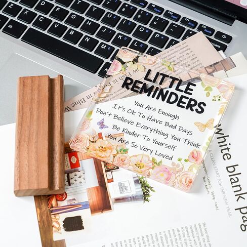 FreeJac College Gifts for Girls Encouragement Gifts for Women Little Reminders Desk Sign You are Enough Mental Health Gifts Best Dorm Gifts Uplifting Cheer Up Motivational Positive Affirmation Plaque in Saudi Arabia