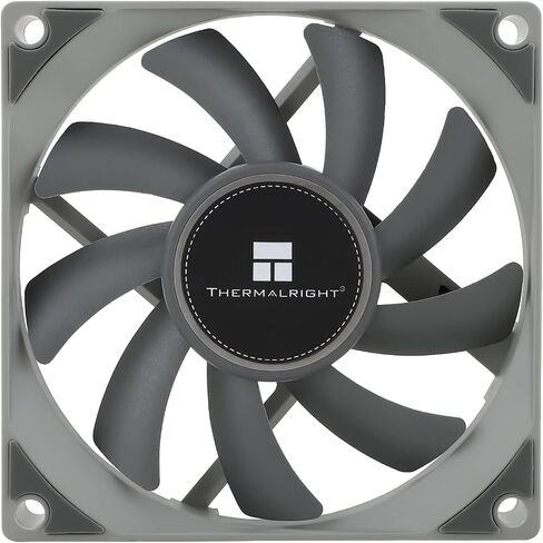 Thermalright TL-8015W وحدة المعالجة المركزية مروحة الكمبيوتر مروحة هادئة 4pin PWM مروحة الكمبيوتر، مروحة تبريد Slimline 15 مم، سرعة 2200 دورة في الدقيقة، مروحة تبريد وحدة المعالجة المركزية 80 مم (أبيض) in Kuwait