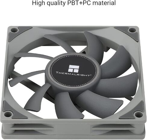 Thermalright TL-8015W وحدة المعالجة المركزية مروحة الكمبيوتر مروحة هادئة 4pin PWM مروحة الكمبيوتر، مروحة تبريد Slimline 15 مم، سرعة 2200 دورة في الدقيقة، مروحة تبريد وحدة المعالجة المركزية 80 مم (أبيض) in Kuwait