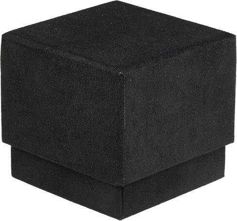 صندوق قلادة Ultrasuede ريش ناعم الملمس - صندوق هدايا مجوهرات سلسلة وقلادة ممتازة للرجال والنساء - علبة قلادة مع صندوق داخلي متطابق وصندوق خارجي متطابق من Ultrasuede in Kuwait
