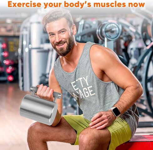 كوب ثقيل 8 كجم/18 رطل 10.5 أونصة من الفولاذ المقاوم للصدأ، كوب ماء رياضي زائد الوزن للرجال والنساء في صالة الألعاب الرياضية المنزلية، هدية لعشاق القهوة في صالة الألعاب الرياضية in Kuwait