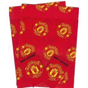 Manchester United FC Gift Wrap with Tags