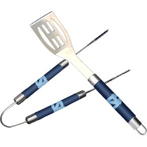 مجموعة أدوات الشواء المكونة من قطعتين من Northwest NCAA North Carolina Tar Heels للجنسين، مقاس واحد، ألوان الفريق in Kuwait