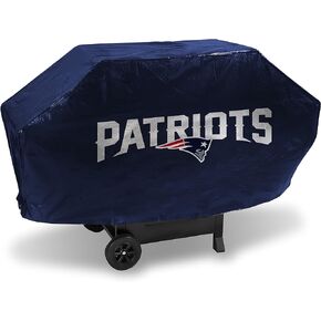 Rico Industries NFL Vinyl Padded Deluxe Grill Cover, 68 x 21 x 35-inches