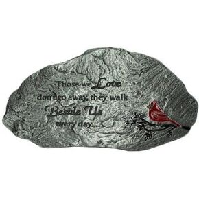 Cathedral Art Cardinal Garden Stone, One Size, Multi