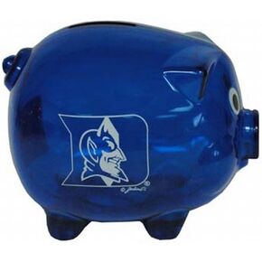 NCAA Duke Blue Devils Plastic Piggy Bank