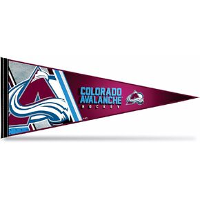 Rico Industries NHL Hockey 12" x 30" Felt Wall Décor Pennant - Great for Home/Bed Room/Man Cave Décor