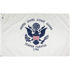 FlagSource Official U.S. Armed Forces With All 6 Seals Nylon Military Flag, Made in The USA, 4x6'