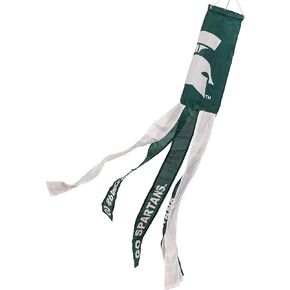 College Flags & Banners Co. Michigan State Spartans Sparty Head Windsock
