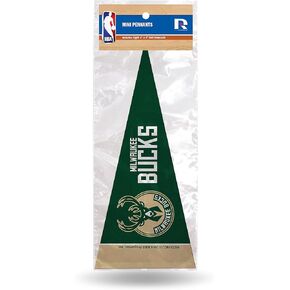 Rico Industries NBA Mini Pennant Set 4" x 9" Felt Mini Pennant Team Set (Includes 8 Pieces)