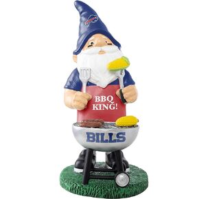 FOCO NFL Unisex-Adult NFL Team Logo Grill Garden Statue Outdoor Gnome 10"