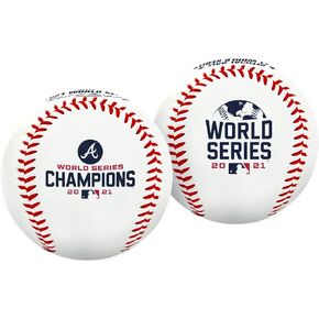 Rawlings | Official 2021 World Series Champions | Atlanta Braves | Commemorative Baseball