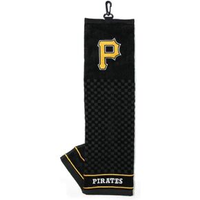 Team Golf MLB Embroidered Golf Towel, Checkered Scrubber Design, Embroidered Logo