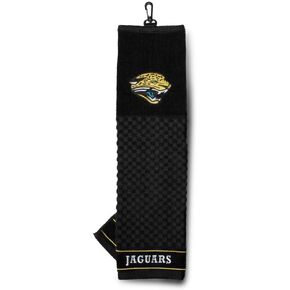 Team Golf NFL Embroidered Golf Towel, Checkered Scrubber Design, Embroidered Logo