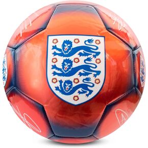 Hy-Pro Officially Licensed Classic Signature Football | Metallic, Size 5, Training, Match, Merchandise, Collectible for Kids and Adults