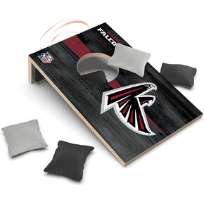 SOAR NFL Unisex Tabletop Cornhole Game and Bluetooth Speaker