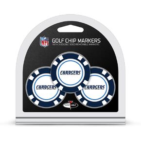 حجم رقاقة لعبة البوكر Team Golf NFL مع علامات مينا أصغر حجمًا على الوجهين