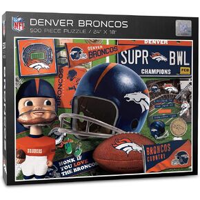 أحجية YouTheFan NFL Retro Series - 500 قطعة