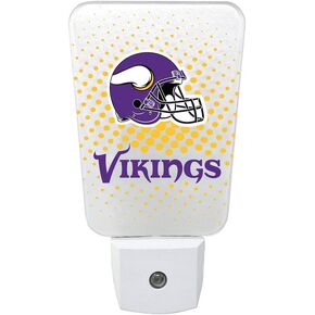 Party Animal NFL Minnesota Vikings Team Night Light, Team Color