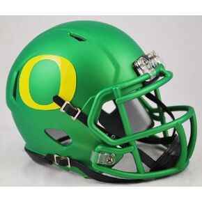 Riddell NCAA Oregon Ducks Helmet Mini Speed, One Size, Team Colors in Saudi Arabia