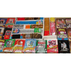 600 OLD VINTAGE BASEBALL CARDS IN SEALED WAX PACKS WAREHOUSE FIND! TOPPS FLEER DONRUSS UPPER DECK SCORE AND MORE!!!
