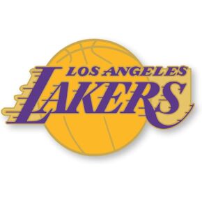 aminco NBA Los Angeles Lakers Team Logo Pin, team color (NBA-PN-001-25)