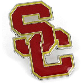 دبوس شعار فريق أمينكو NCAA USC Trojans باللون الأحمر، 2.5
