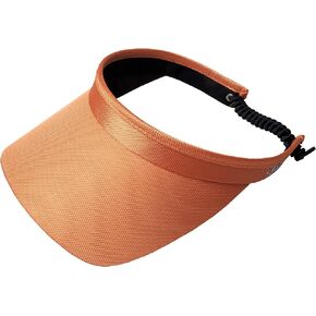 Glove It Classic Solid Coil Visor -Ladies Visor Hat, Sun Visor for Women, Golf Visor with Coil, Visor for Running, Tennis