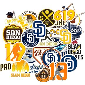 29 PCS of American Baseball Stickers for Water Bottle, Laptop, Bicycle, Computer, Motorcycle, Travel Case, Car Decal Decoration Sticker