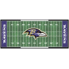FANMATS 7344 Baltimore Ravens Field Runner Rug - 30in. x 72in.