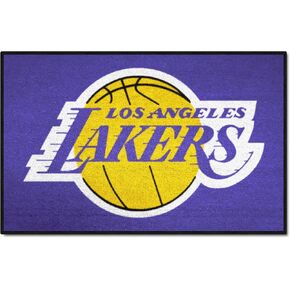 FANMATS - سجادة وجه للمبتدئين من النايلون من NBA Los Angeles Lakers 11911، مقاس 19 بوصة × 30 بوصة in Saudi Arabia
