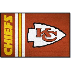 FANMATS 8225 Kansas City Chiefs Starter Mat Accent Rug - 19in. x 30in. | Sports Fan Home Decor Rug and Tailgating Mat Uniform Design