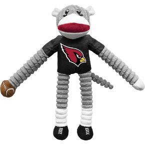 Littlearth NFL Unisex-Adult Sock Monkey Pet Toy