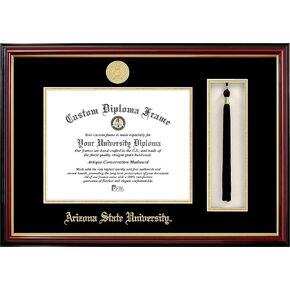 Campus Images NCAA Arizona State Sun Devils Tassel Box and Diploma Frame